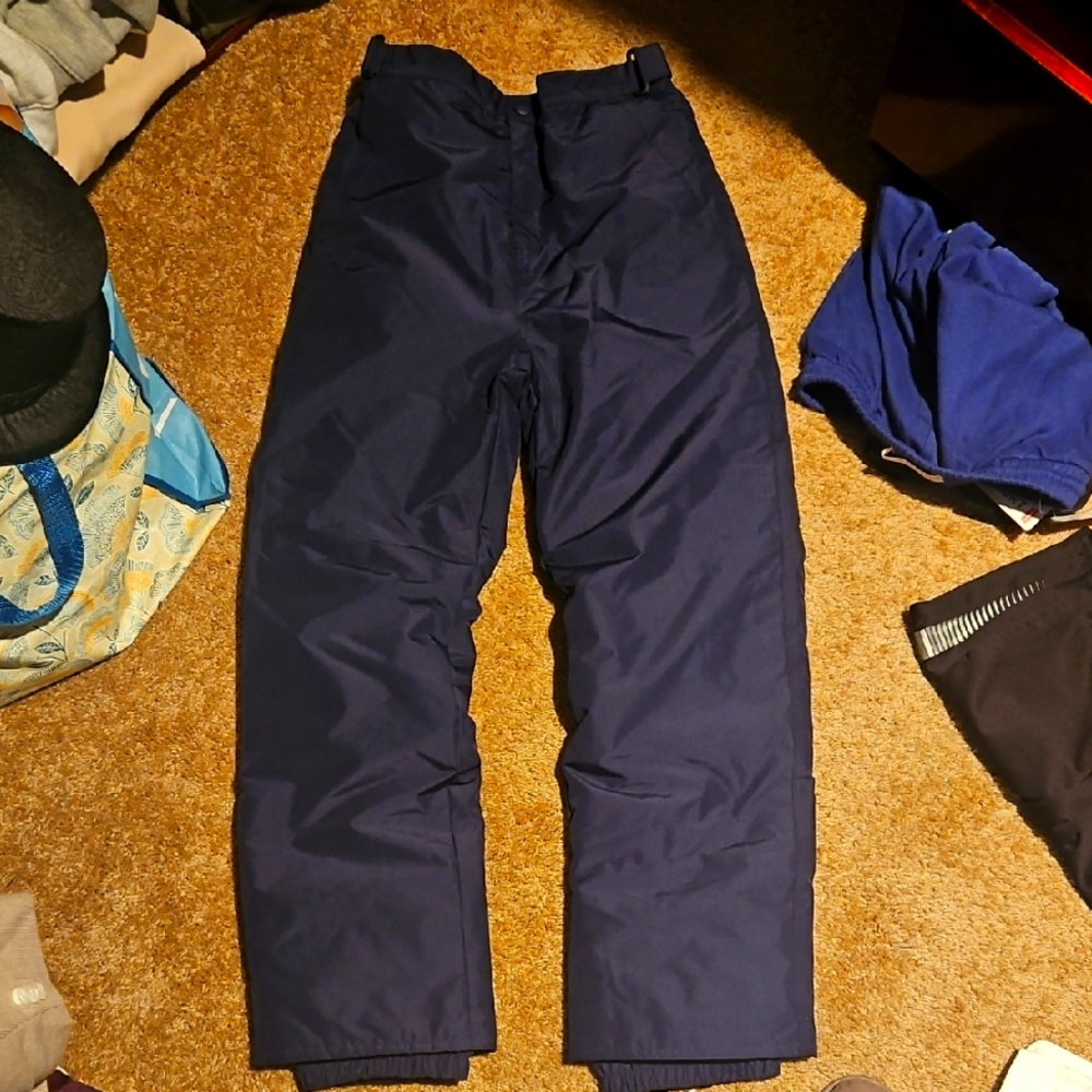 Children's Place Navy Blue Snow Pants, New, Sz 16